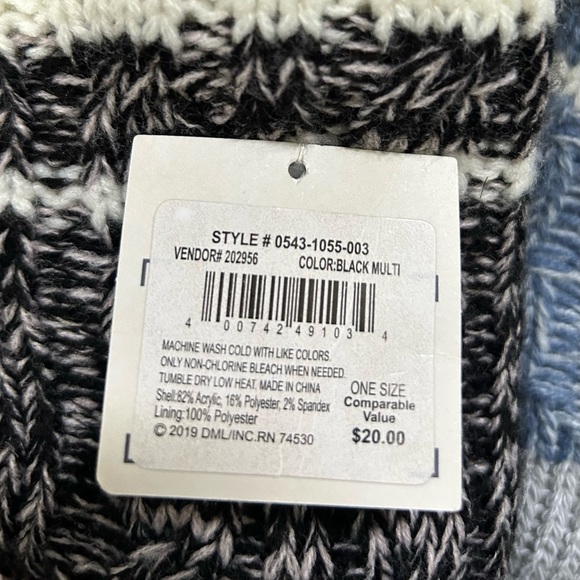 Bass Faux Fur Cozy Slipper Socks - Picture 4 of 4